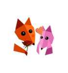 Origami Fox Stories（個別スタンプ：13）