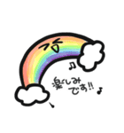 女の子のためのお空のなかまたち（個別スタンプ：9）
