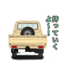 オフロード、4WD、クロカン車スタンプ（個別スタンプ：1）