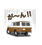 オフロード、4WD、クロカン車スタンプ（個別スタンプ：15）