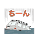 オフロード、4WD、クロカン車スタンプ（個別スタンプ：22）