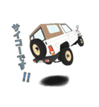オフロード、4WD、クロカン車スタンプ（個別スタンプ：25）
