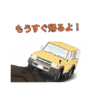 オフロード、4WD、クロカン車スタンプ（個別スタンプ：28）