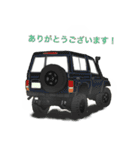 オフロード、4WD、クロカン車スタンプ（個別スタンプ：36）