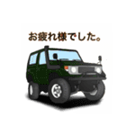 オフロード、4WD、クロカン車スタンプ（個別スタンプ：37）