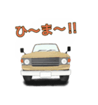 オフロード、4WD、クロカン車スタンプ（個別スタンプ：38）