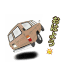 オフロード、4WD、クロカン車スタンプ（個別スタンプ：40）