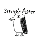 ハゲ鳥（個別スタンプ：22）