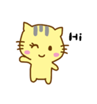 Small yellow cat（個別スタンプ：1）