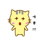 Small yellow cat（個別スタンプ：7）