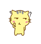 Small yellow cat（個別スタンプ：11）