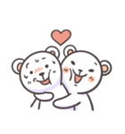 The big bears in love (English version)（個別スタンプ：11）