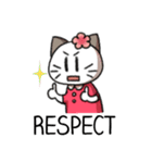 Miss kitty cat（個別スタンプ：40）