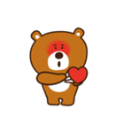 まあまあゆるめなクマたち（個別スタンプ：2）