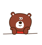 まあまあゆるめなクマたち（個別スタンプ：5）