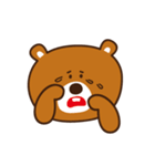 まあまあゆるめなクマたち（個別スタンプ：22）