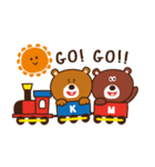 まあまあゆるめなクマたち（個別スタンプ：35）