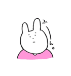 しゃくれうさぎくんとしょくぱんつ（個別スタンプ：18）