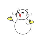 雪だるまの猫 名は、こたつ（個別スタンプ：14）