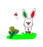 伊日amo～ウサギがつなぐイタリア日本 (春)（個別スタンプ：11）