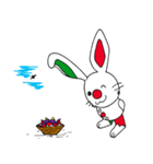 伊日amo～ウサギがつなぐイタリア日本 (春)（個別スタンプ：12）