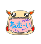 ファニモン3 口の中に……（個別スタンプ：13）