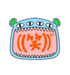 ファニモン3 口の中に……（個別スタンプ：33）