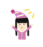 たろうくんの妹（個別スタンプ：7）