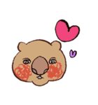 ゆるウォンバットくん（個別スタンプ：3）