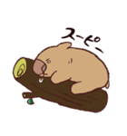 ゆるウォンバットくん（個別スタンプ：16）