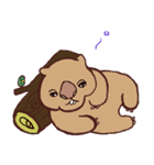 ゆるウォンバットくん（個別スタンプ：19）