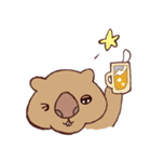 ゆるウォンバットくん（個別スタンプ：38）