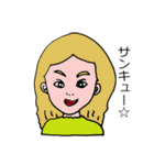一般人女性（個別スタンプ：38）
