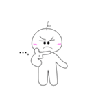 しらたまくんとしらたまこさん（個別スタンプ：9）