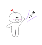 しらたまくんとしらたまこさん（個別スタンプ：31）