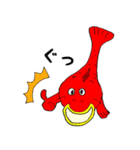 コイのおっこいと愉快な仲間達（個別スタンプ：1）