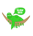 Apo The Green Slime（個別スタンプ：34）