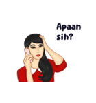 The Pretty Mawar : Animated Stickers（個別スタンプ：1）
