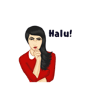 The Pretty Mawar : Animated Stickers（個別スタンプ：13）