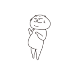 二重あごの赤ちゃんネコ（個別スタンプ：6）