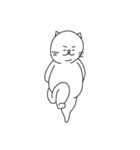 二重あごの赤ちゃんネコ（個別スタンプ：16）
