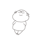 二重あごの赤ちゃんネコ（個別スタンプ：34）