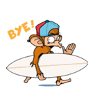 The Life of Monkey Surfer Nate（個別スタンプ：5）