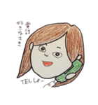 欲張りさきちゃん（個別スタンプ：3）
