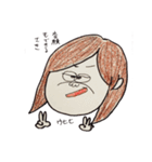 欲張りさきちゃん（個別スタンプ：18）