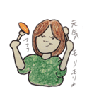 欲張りさきちゃん（個別スタンプ：31）
