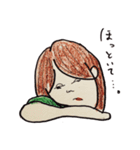 欲張りさきちゃん（個別スタンプ：36）