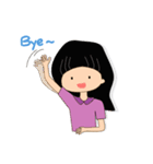 adorkable girl（個別スタンプ：5）