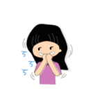 adorkable girl（個別スタンプ：14）