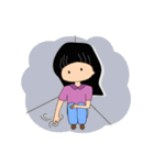 adorkable girl（個別スタンプ：26）